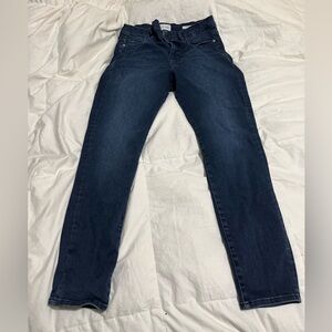 Frame Le High Skinny Jeans in Classic Blue Size 33